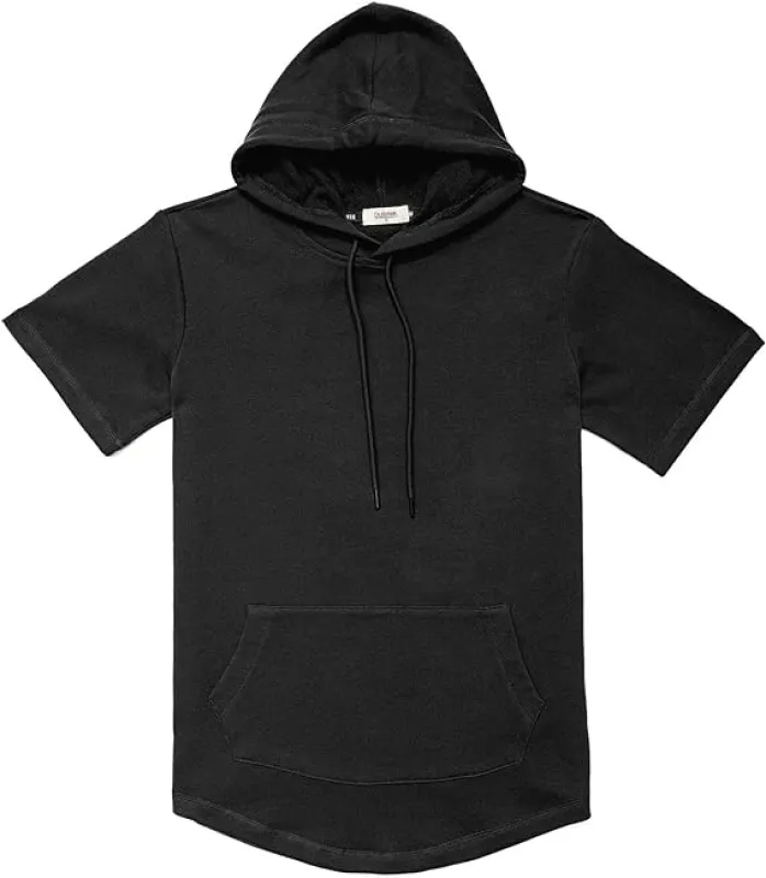 Men's Hoodies short-sleeved hooded sweatshirt #0601 made by Dubinik