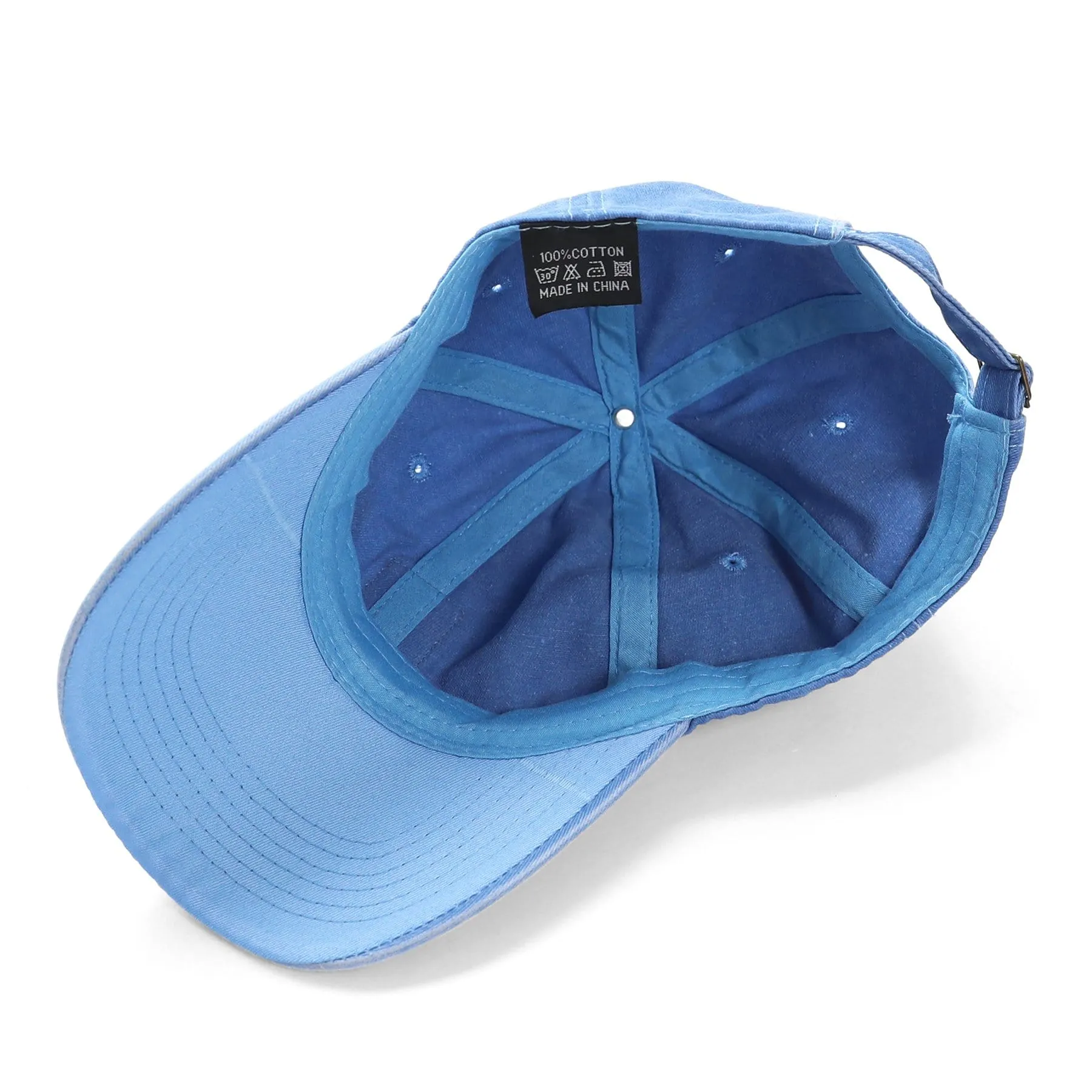 Cotton denim baseball cap #2323 sold by Dubinik product image thumbnail 4