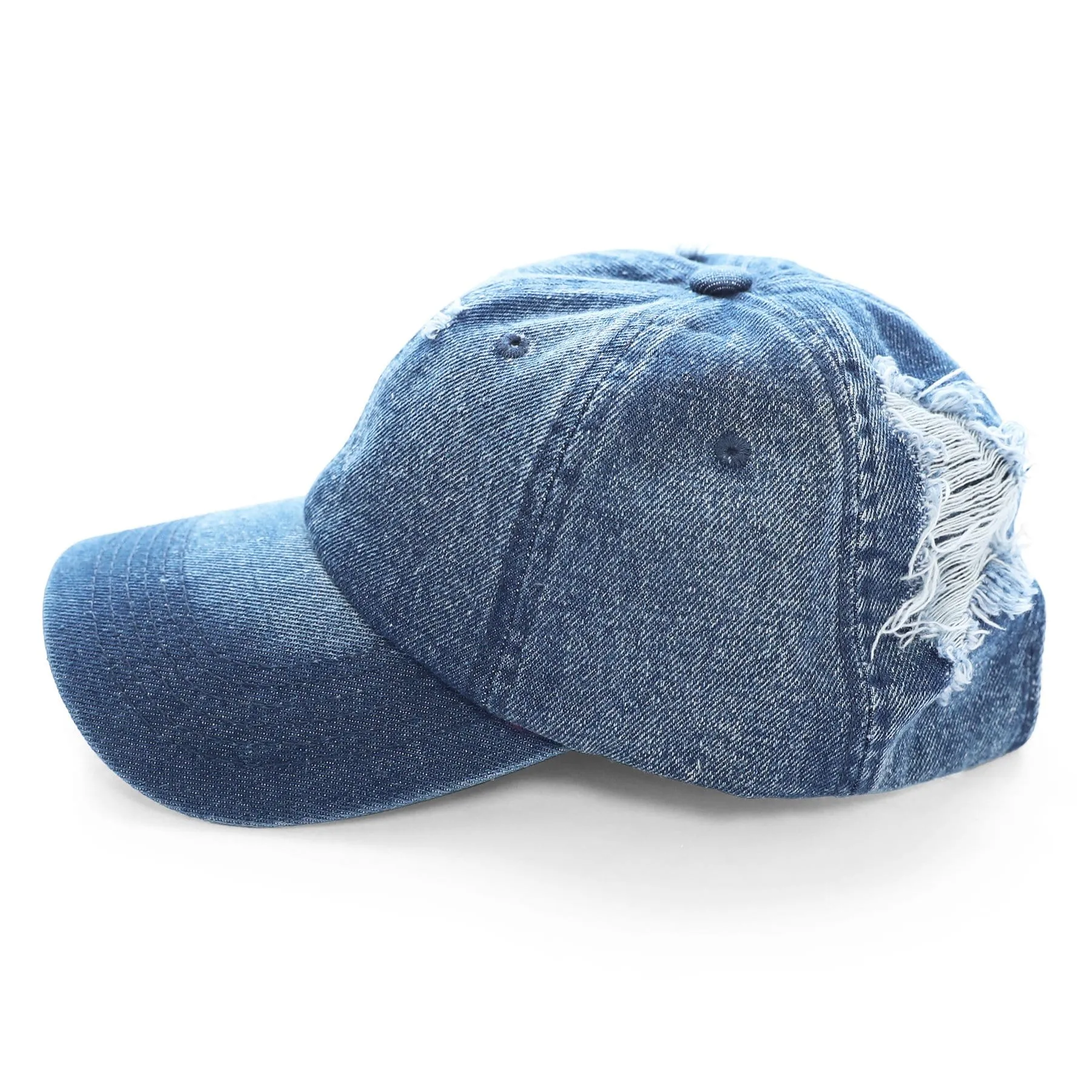 Cotton denim baseball cap #2309 sold by Dubinik product image thumbnail 5