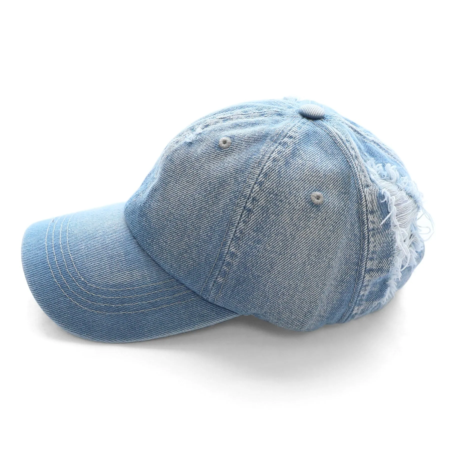Cotton denim baseball cap #2308 sold by Dubinik product image thumbnail 5
