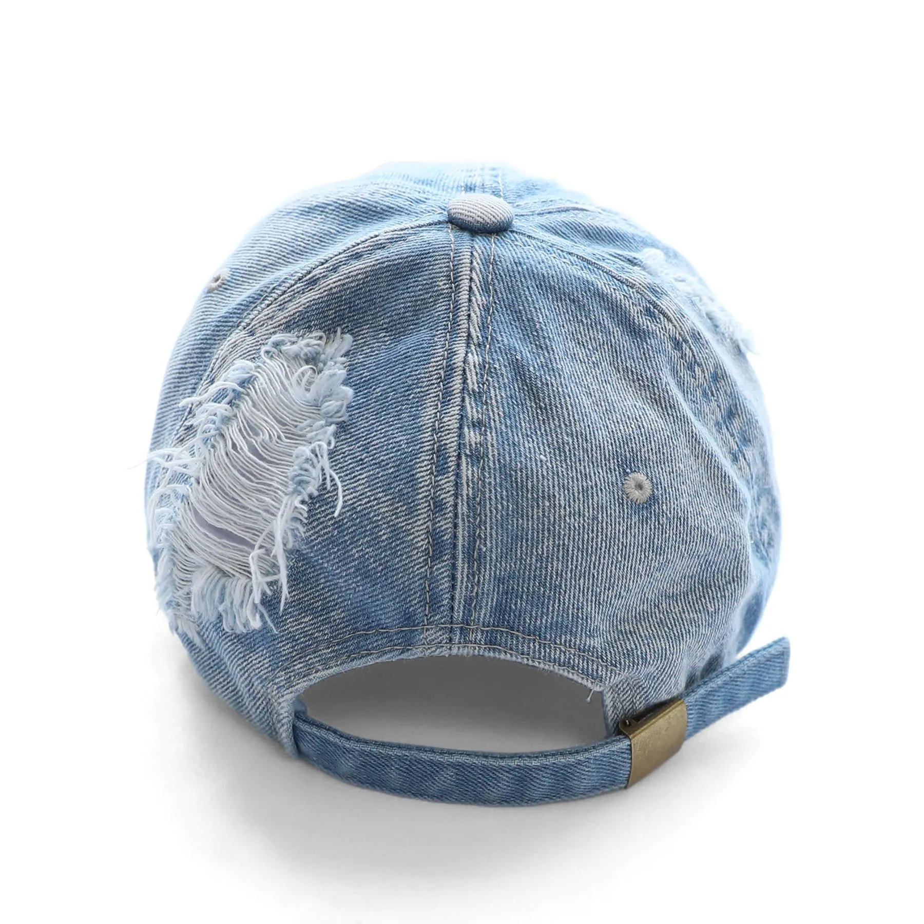 Cotton denim baseball cap #2308 sold by Dubinik product image thumbnail 3