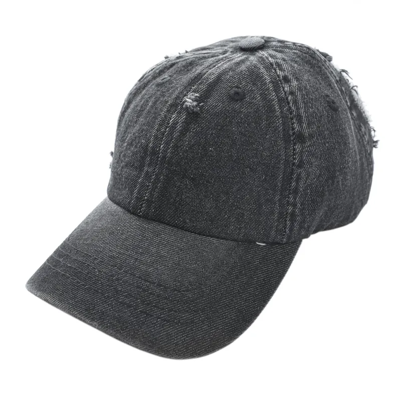 Cotton denim baseball cap #2307 made by Dubinik