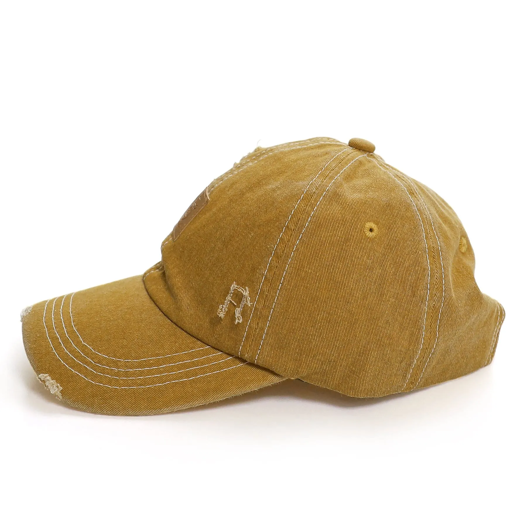 Cotton denim baseball cap #2305 sold by Dubinik product image thumbnail 5