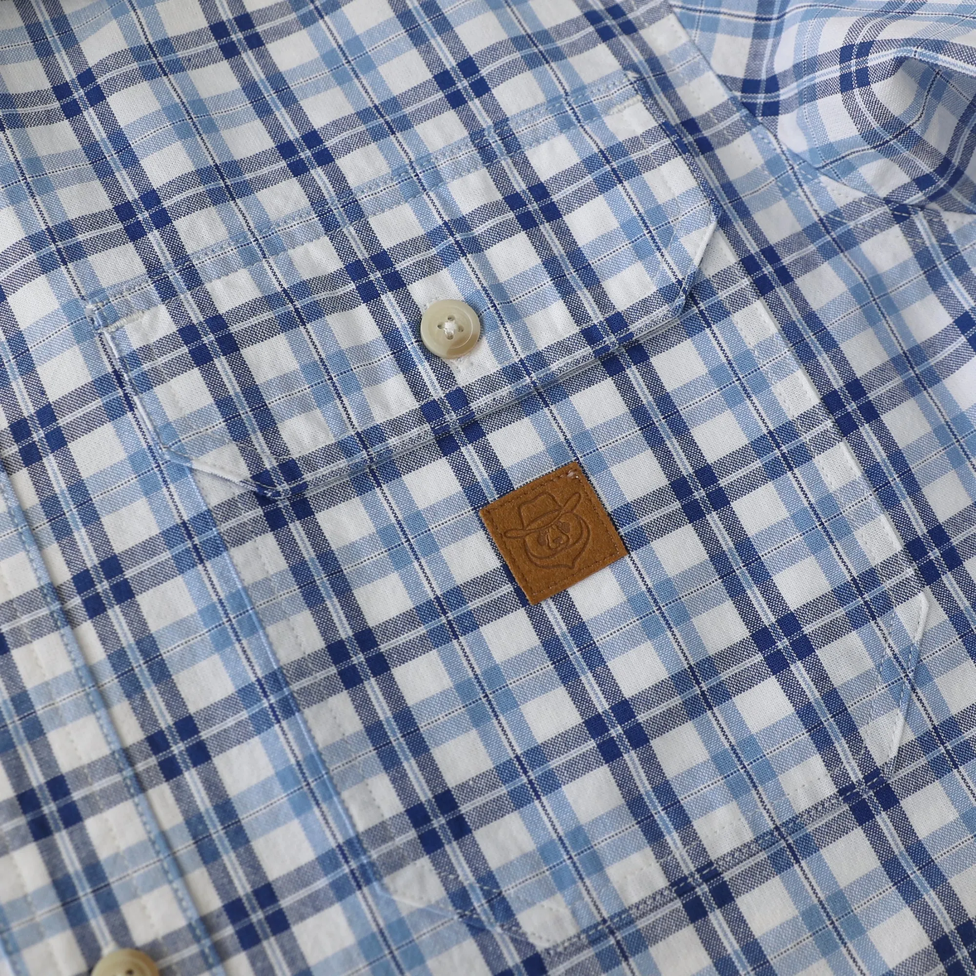 Dubinik® 4.6oz Mens Lightweight Pure Cotton Long Sleeve Plaid Shirt#101811 sold by Dubinik product image thumbnail 4