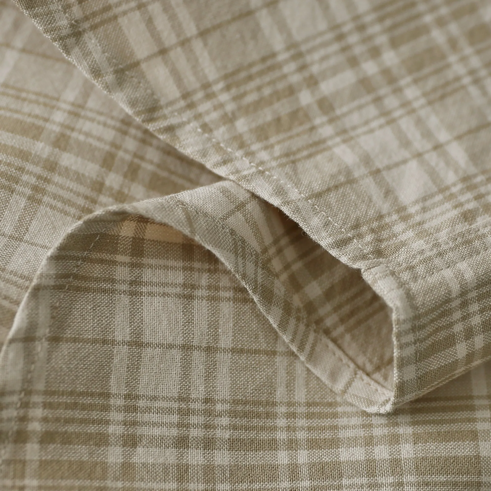 Dubinik® Men’s Button Down Short Sleeve Shirt, Double Pockets, Casual Workwear Plaid#10171 sold by Dubinik product image thumbnail 3