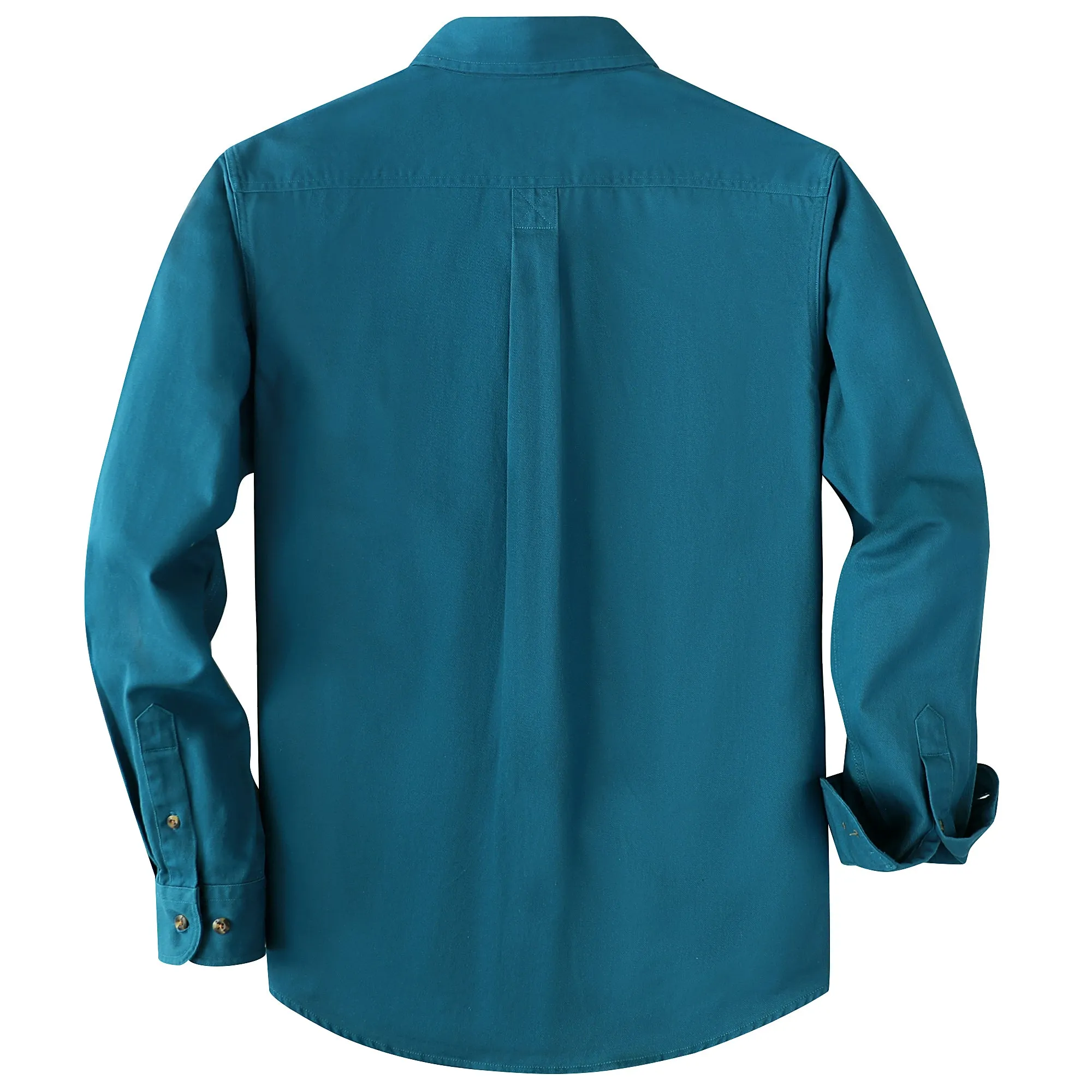 Dubinik® 7.2oz Men's Cotton Long Sleeve Two Pocket Work Shirt#10811 sold by Dubinik product image thumbnail 2