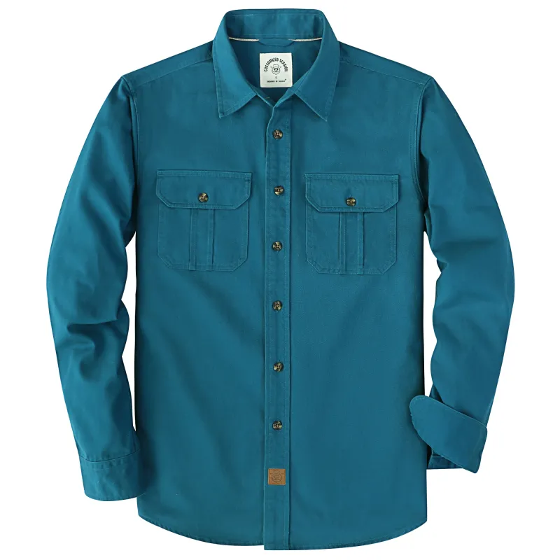 Dubinik® 7.2oz Men's Cotton Long Sleeve Two Pocket Work Shirt#10811 made by Dubinik