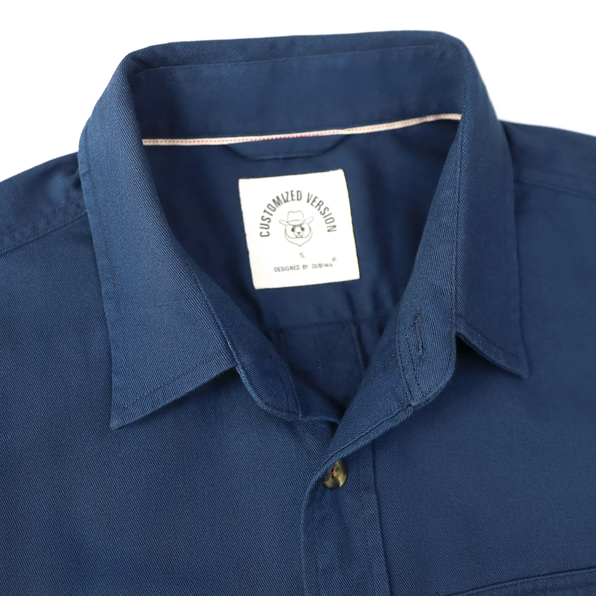 Dubinik® Men’s Short Sleeve Work Shirt – 2 Pocket Cotton Casual#10702 sold by Dubinik product image thumbnail 4