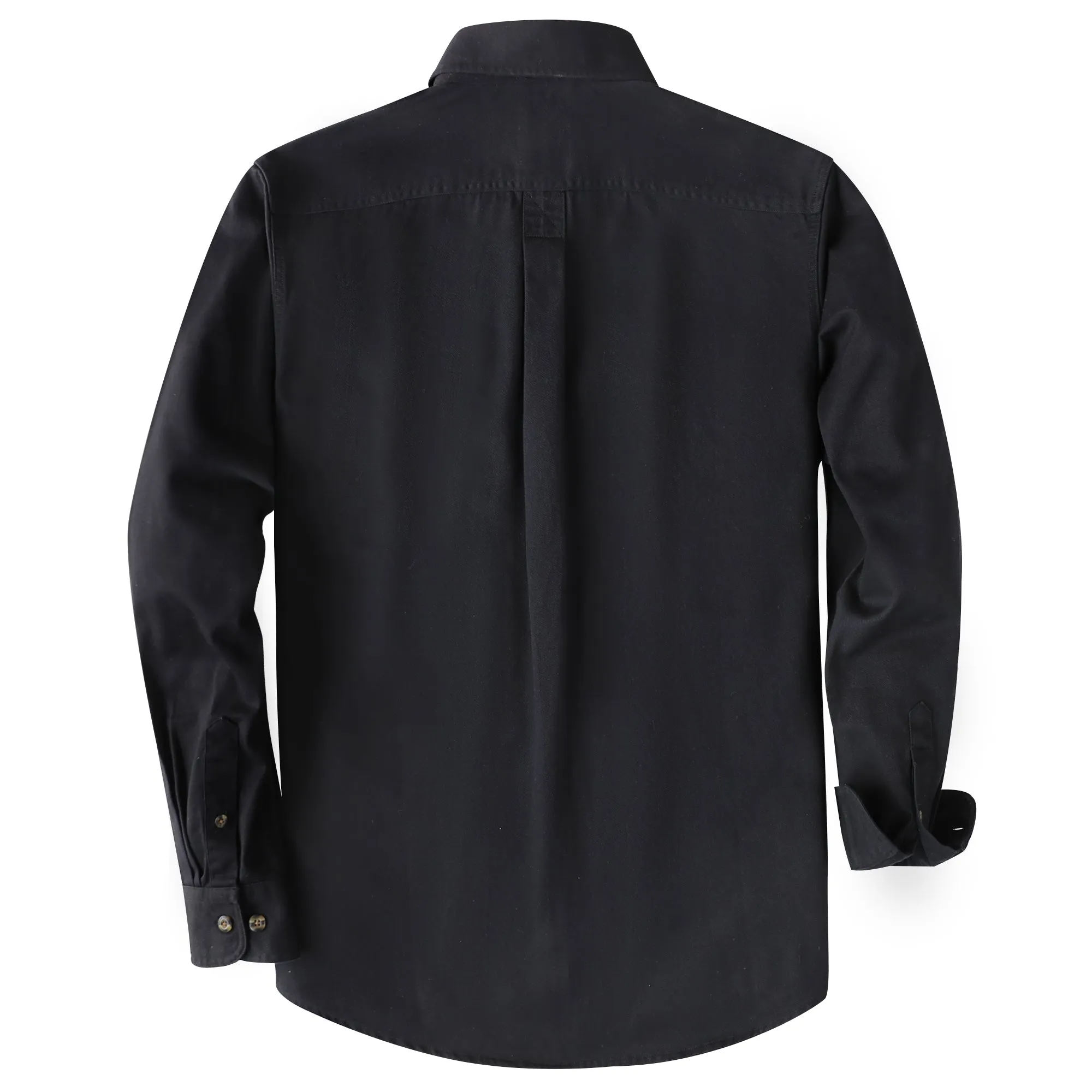 Dubinik® 7.2oz Men's Cotton Long Sleeve Two Pocket Casual Work Shirt#10812 sold by Dubinik product image thumbnail 2