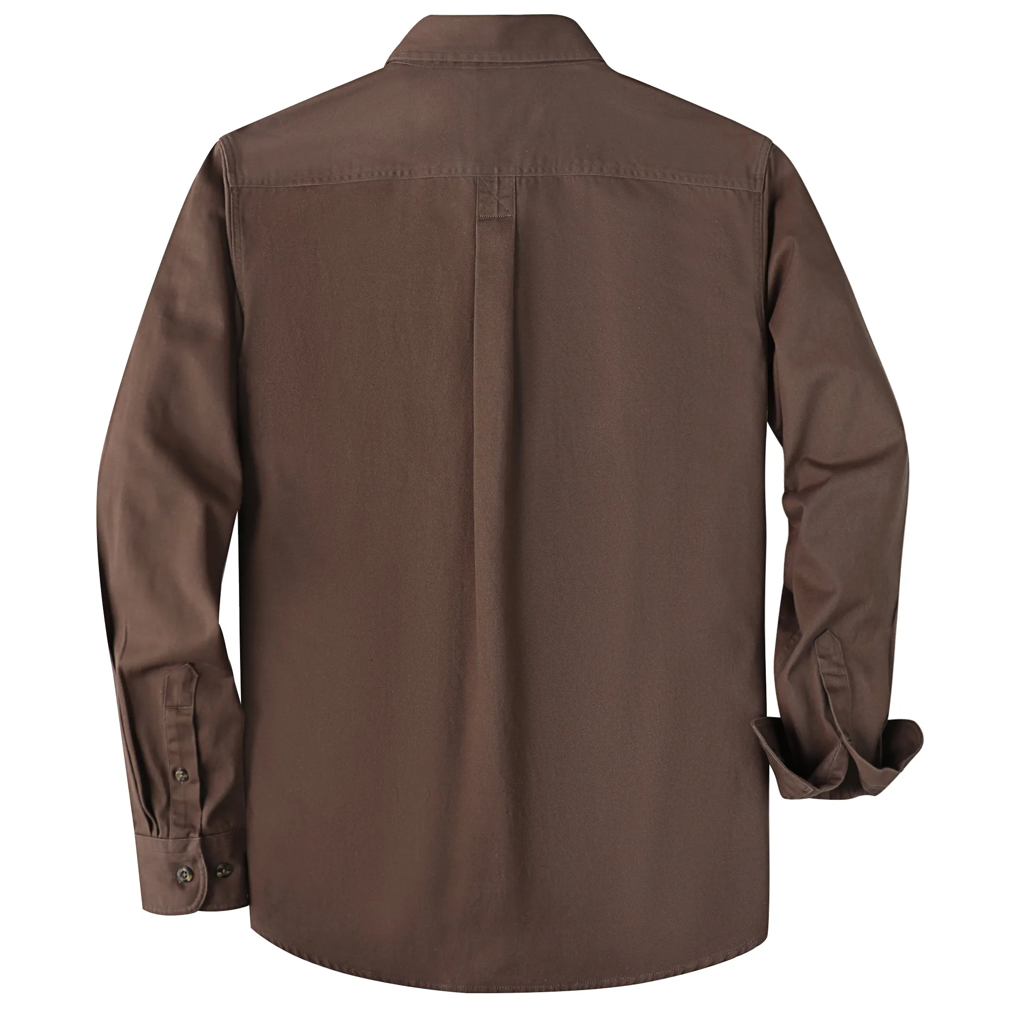 Dubinik® 7.2oz Men's Cotton Long Sleeve Two Pocket Work Shirt#10810 sold by Dubinik product image thumbnail 2