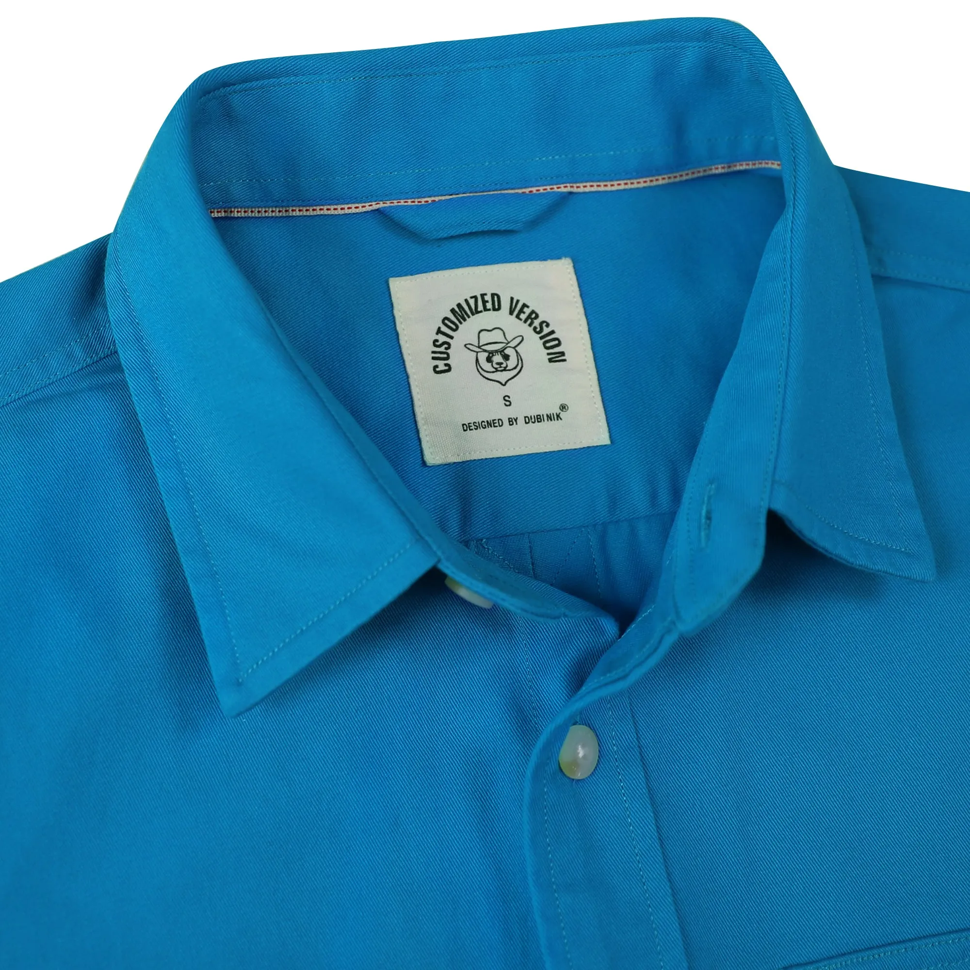 Dubinik® 7.2oz Men's Cotton Long Sleeve Two Pocket Work Shirt#10806 sold by Dubinik product image thumbnail 3