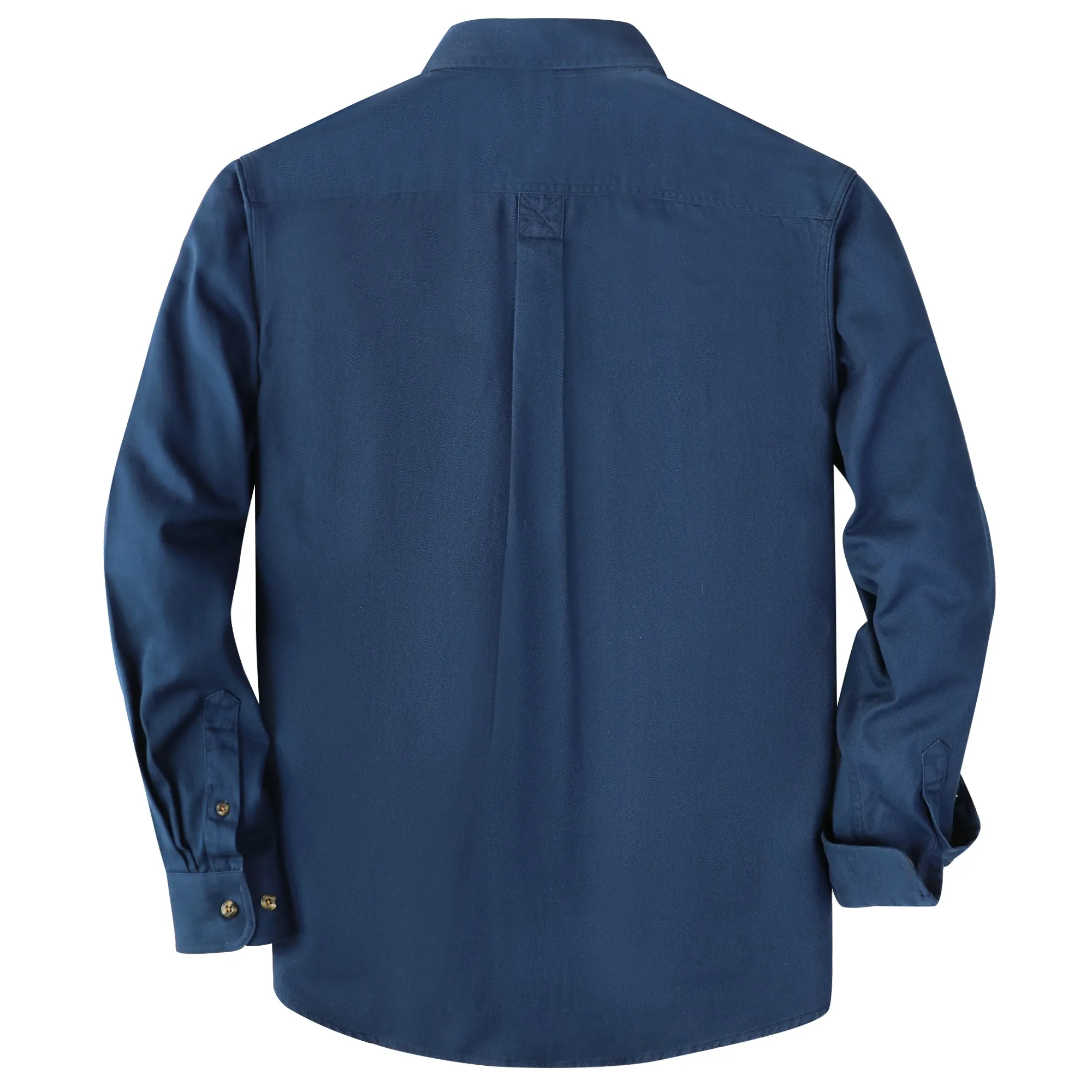 Dubinik® 7.2oz Men's Cotton Long Sleeve Two Pocket Work Shirt#10802 sold by Dubinik product image thumbnail 2