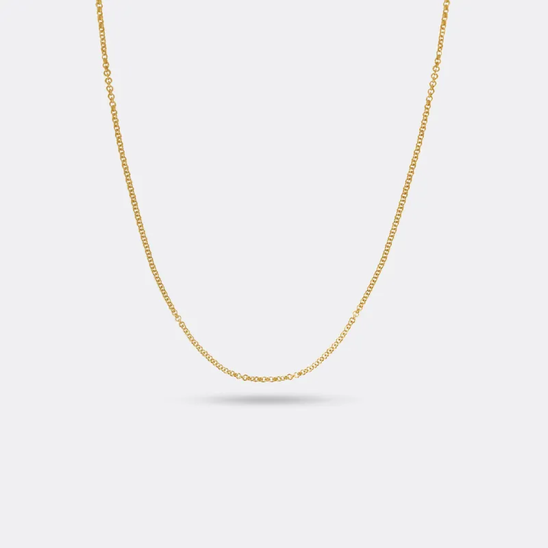 ROUND ANCHOR necklace made by Ann Perica