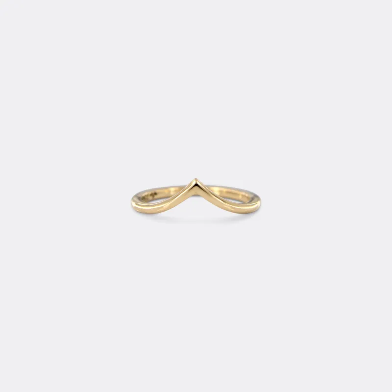 V PLAIN ring made by Ann Perica