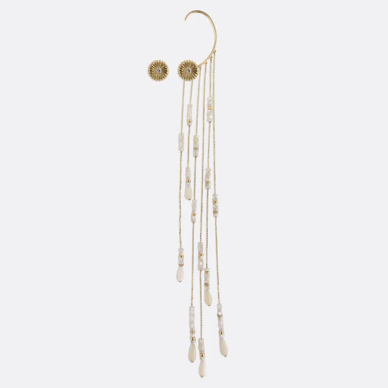 FRINGE earrings made by Ann Perica