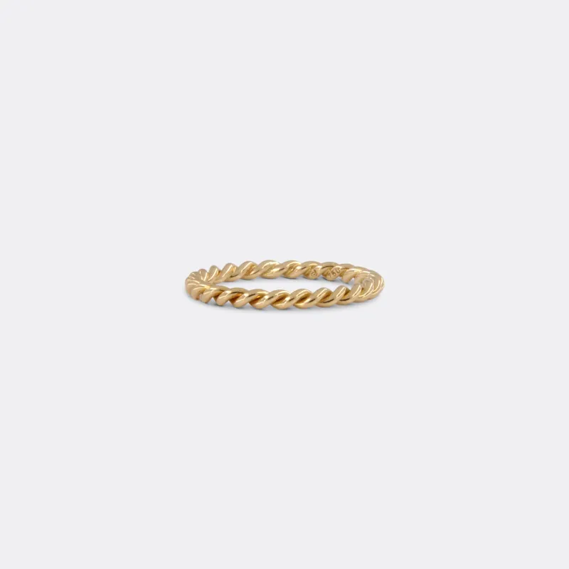 TIGHT twisted ring made by Ann Perica