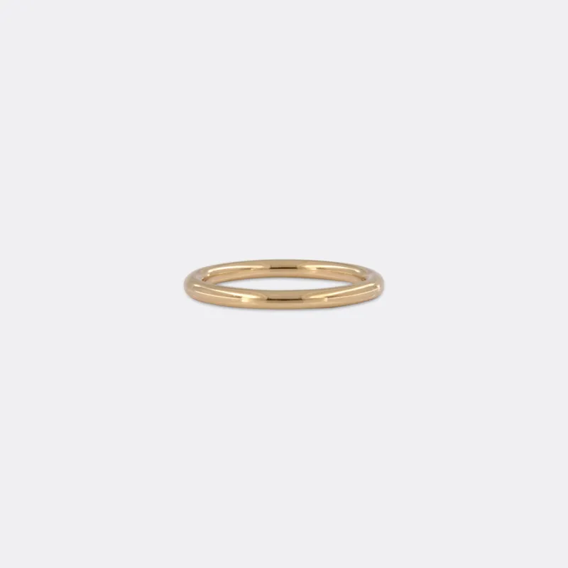 PLAIN ROUND ring made by Ann Perica