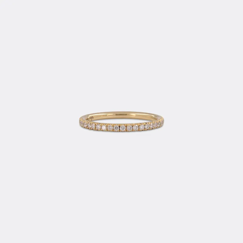 PAVÉ ring mini made by Ann Perica