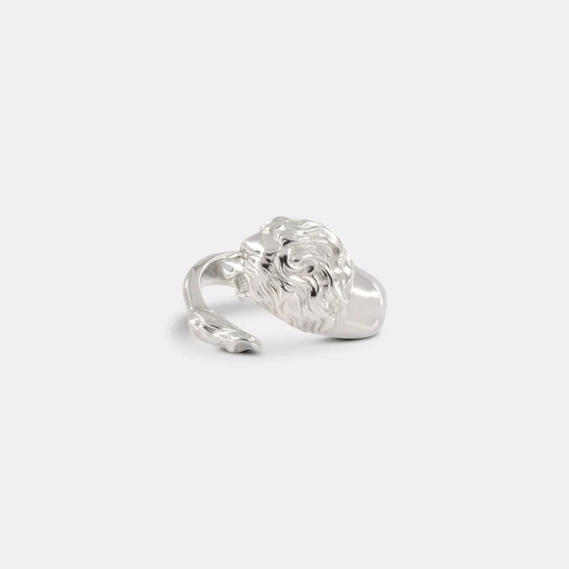 LION ring made by Ann Perica