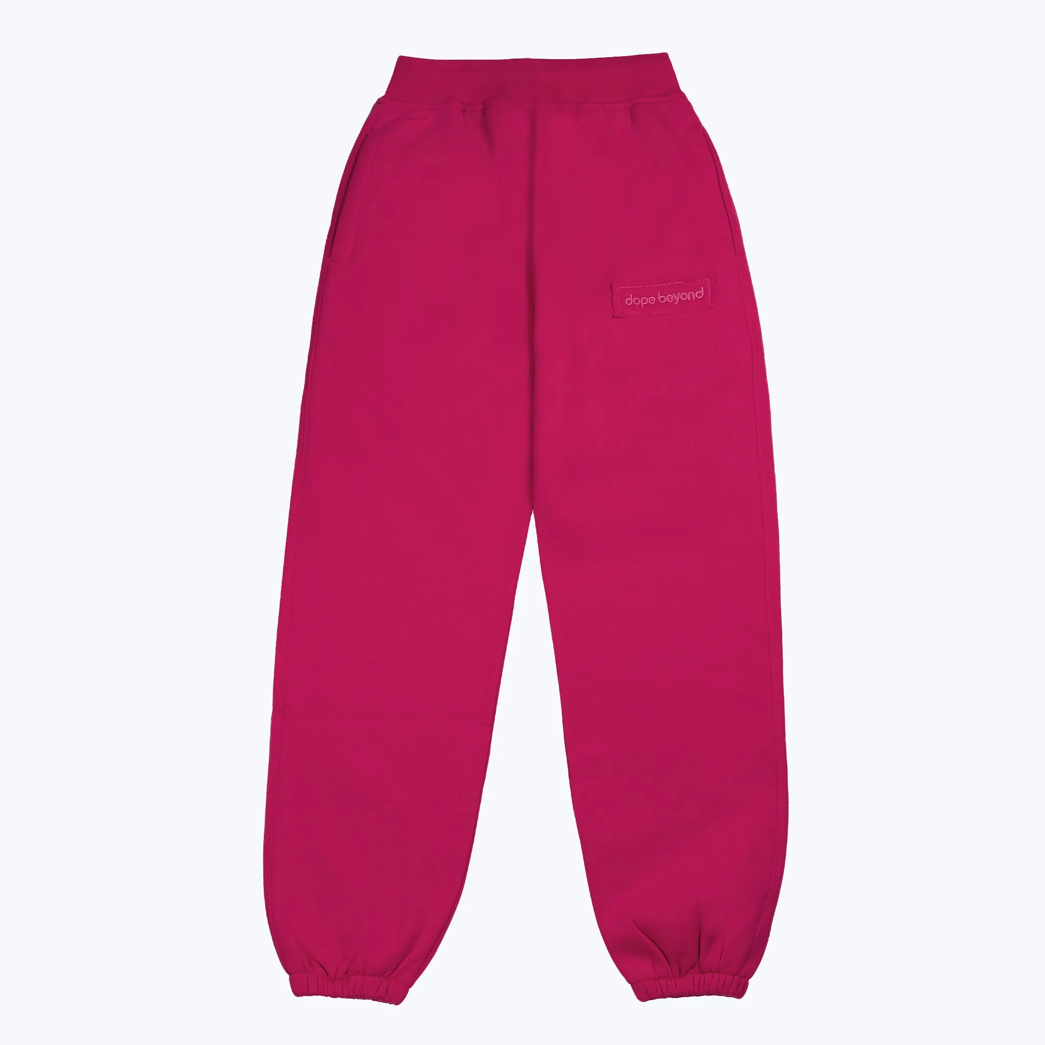 Signature Heavyweight Joggers - Hot Pink sold by Dope Beyond