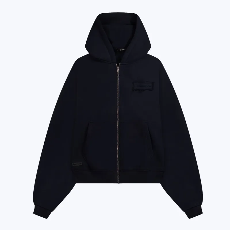 Signature Heavyweight Zip Hoodie – Ink Navy sold by Dope Beyond