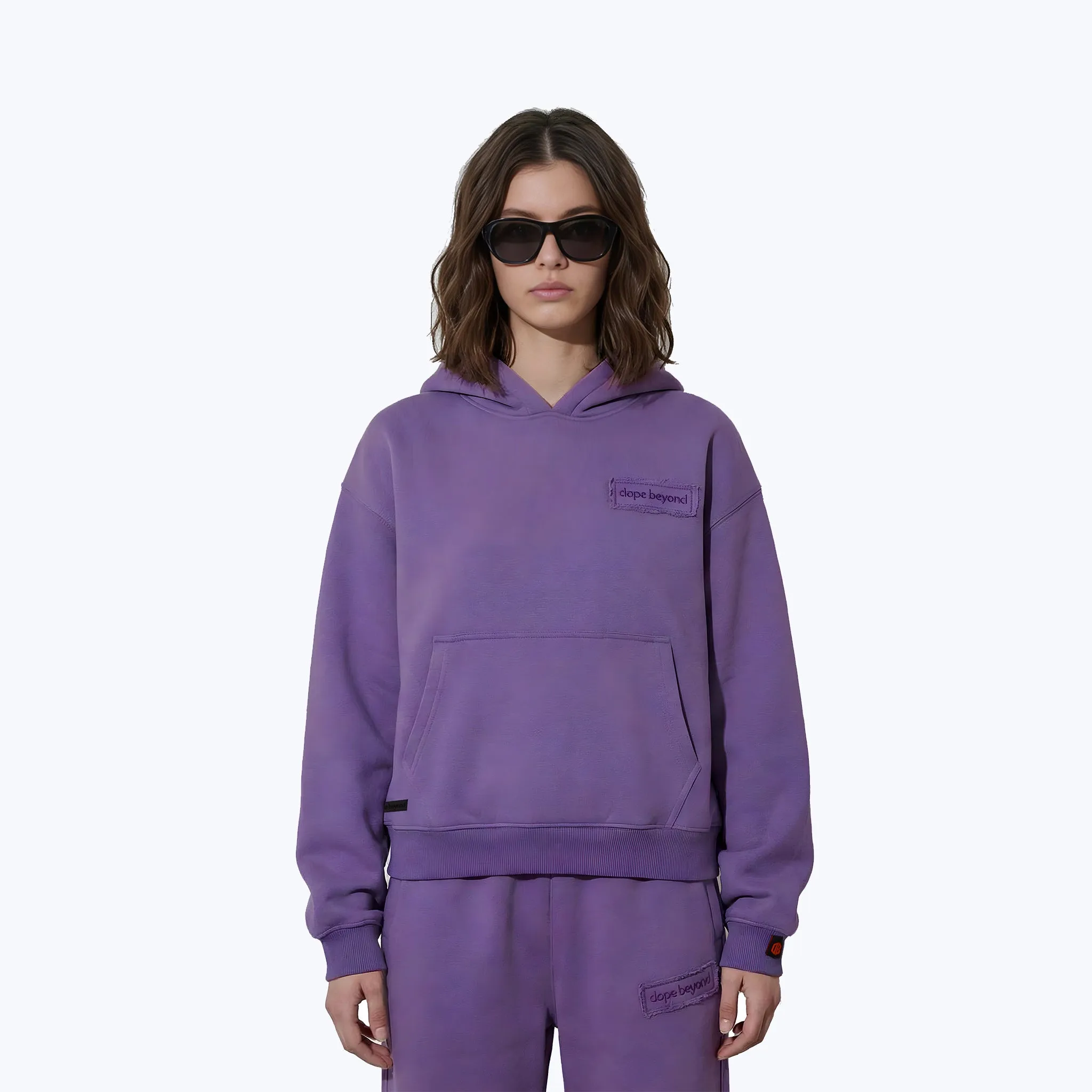 Signature Heavyweight Hoodie – Lavender sold by Dope Beyond product image thumbnail 3