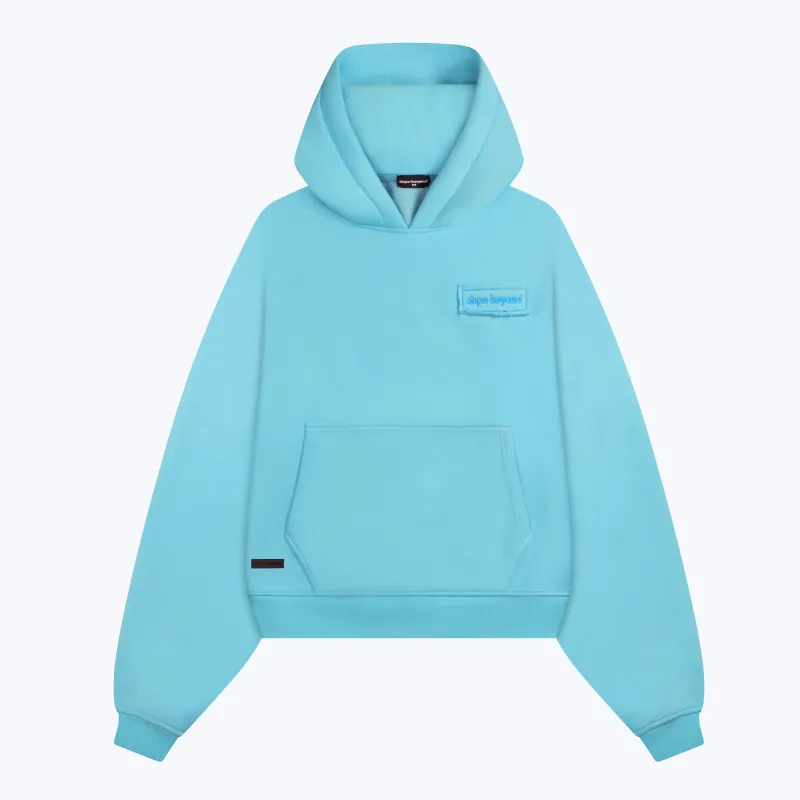 Signature Heavyweight Hoodie – Aqua Blue sold by Dope Beyond