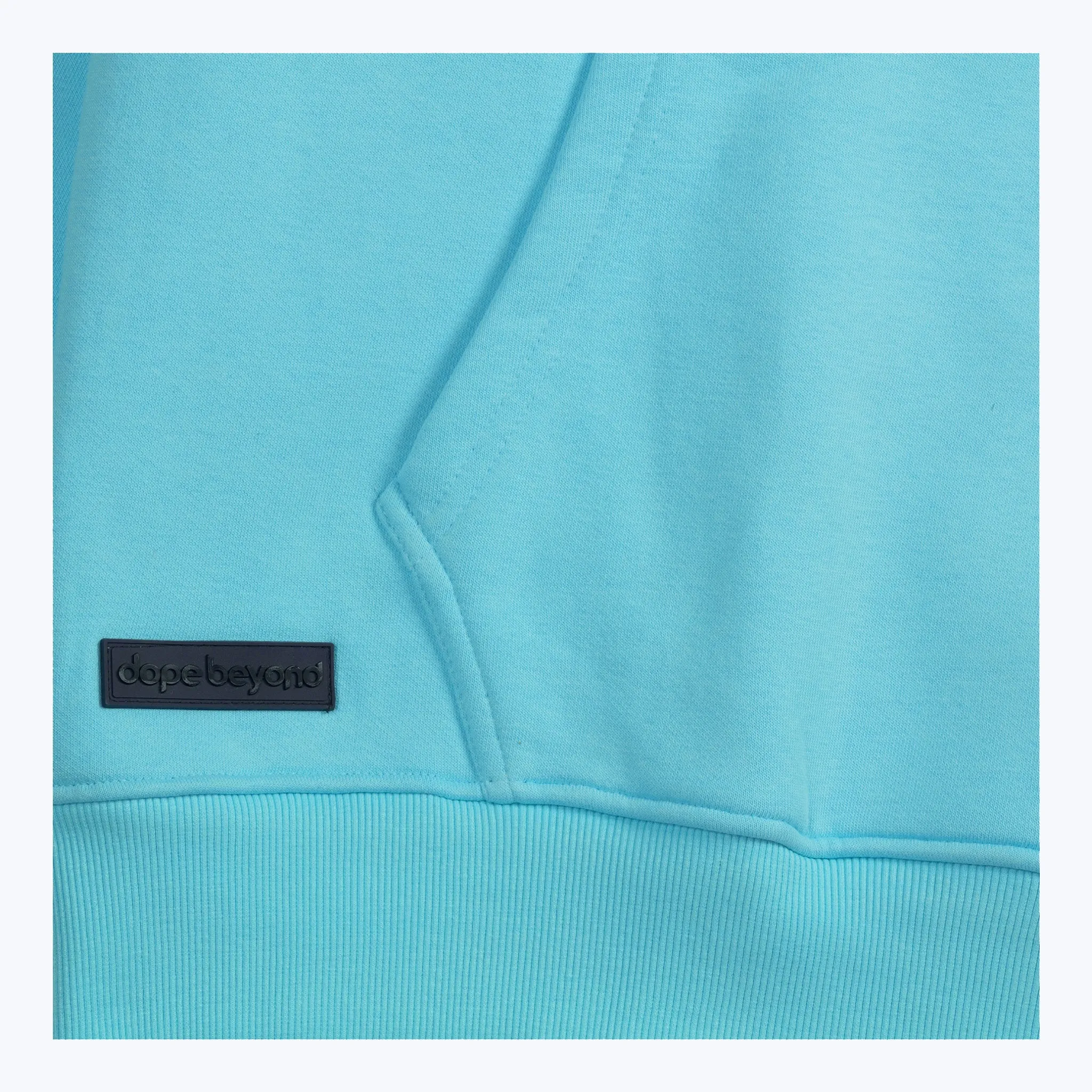 Signature Heavyweight Hoodie – Aqua Blue sold by Dope Beyond product image thumbnail 5