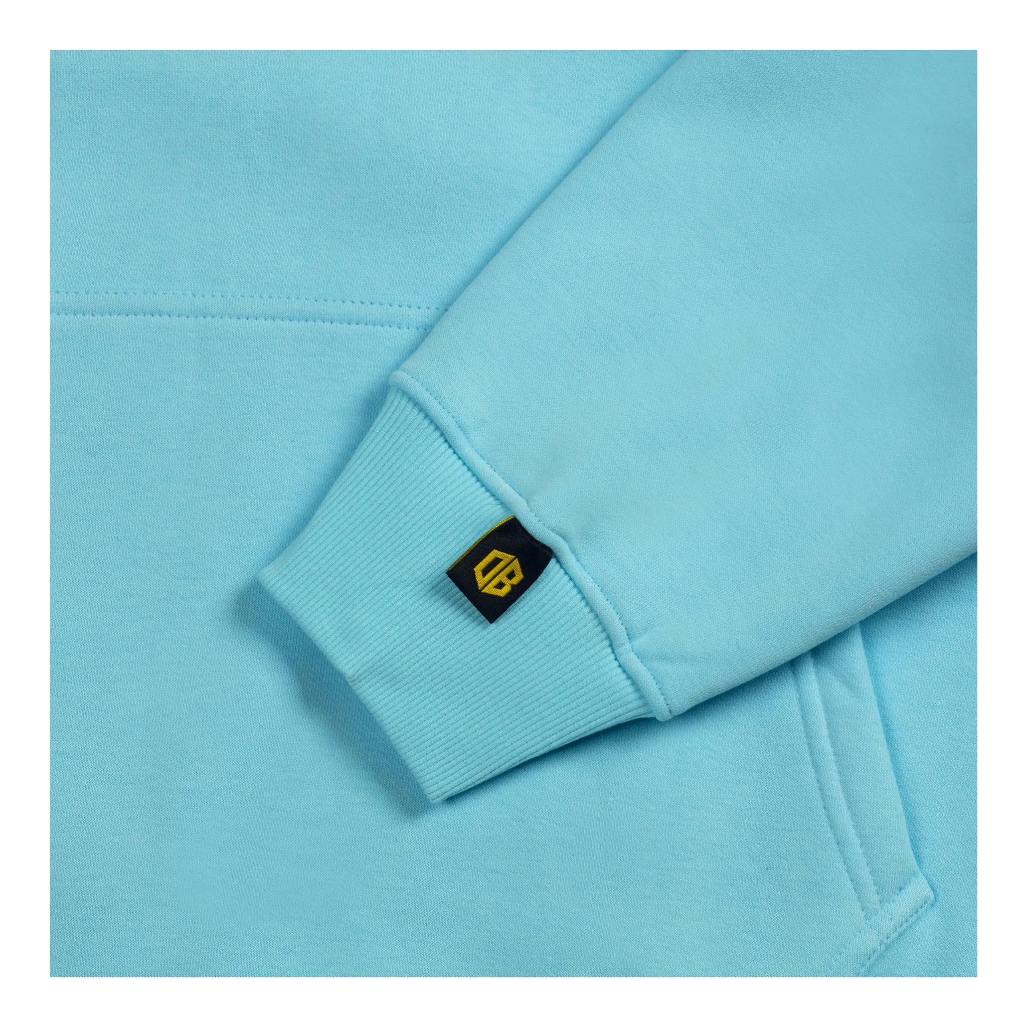 Signature Heavyweight Hoodie – Aqua Blue sold by Dope Beyond product image thumbnail 4