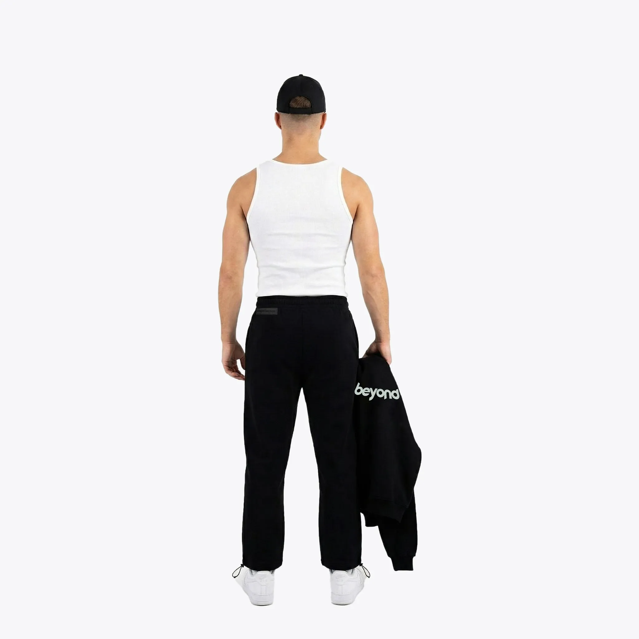 Legends Essential Joggers – Jet Black sold by Dope Beyond product image thumbnail 4