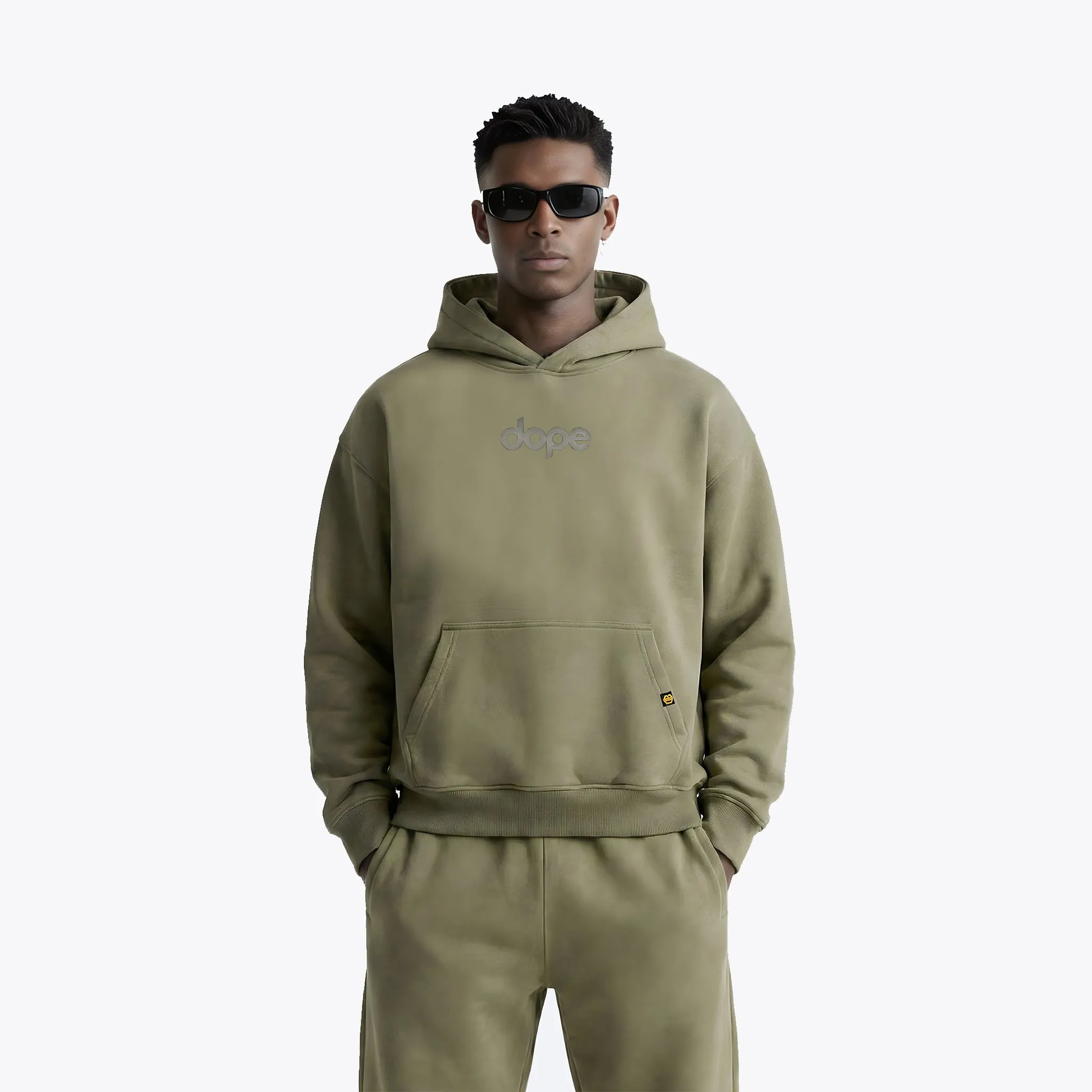 Legends Series Oversized Hoodie - Olive Green sold by Dope Beyond product image thumbnail 2