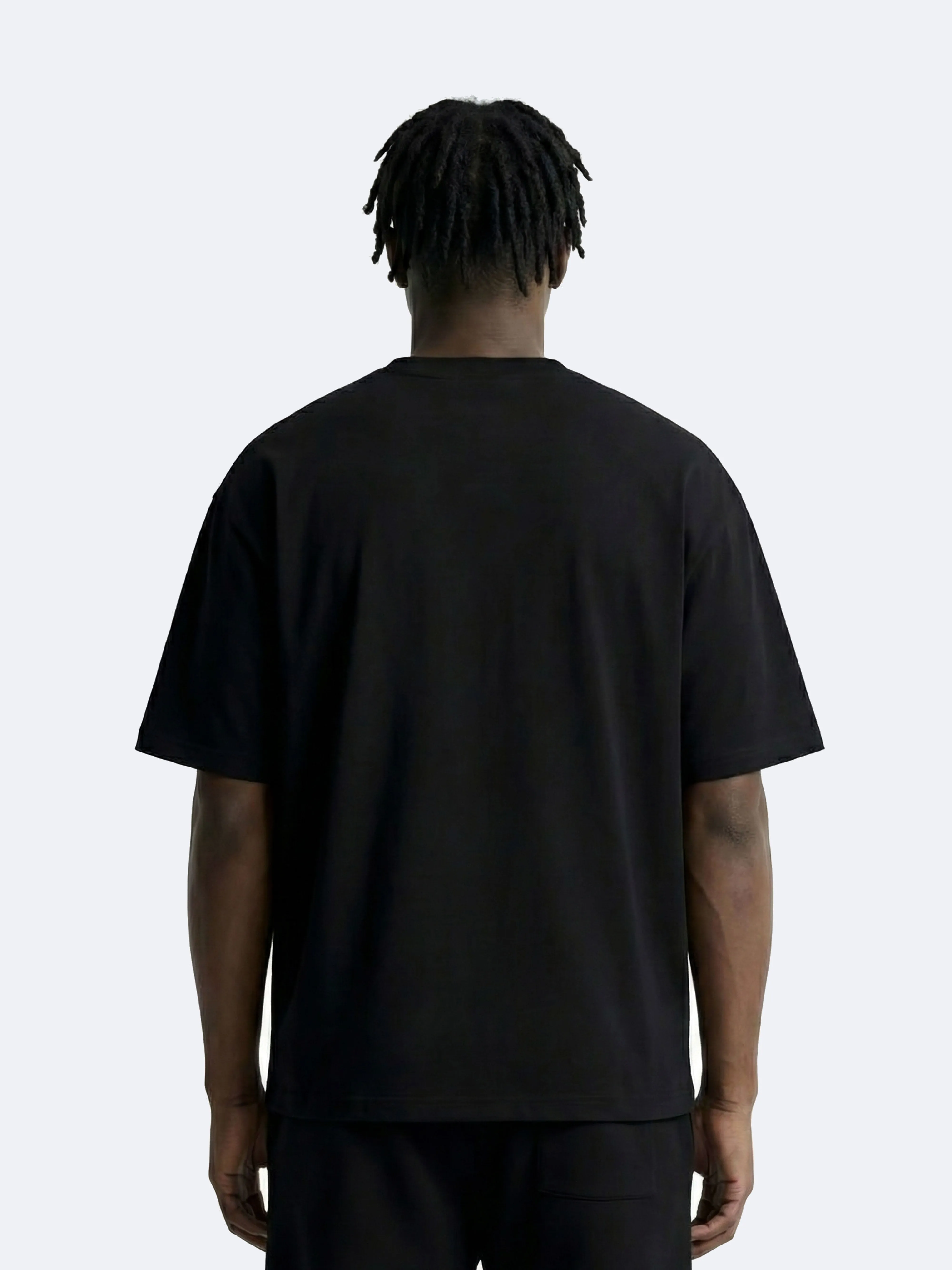 Shadow Skull Heavyweight Tee – Jet Black sold by Dope Beyond product image thumbnail 4