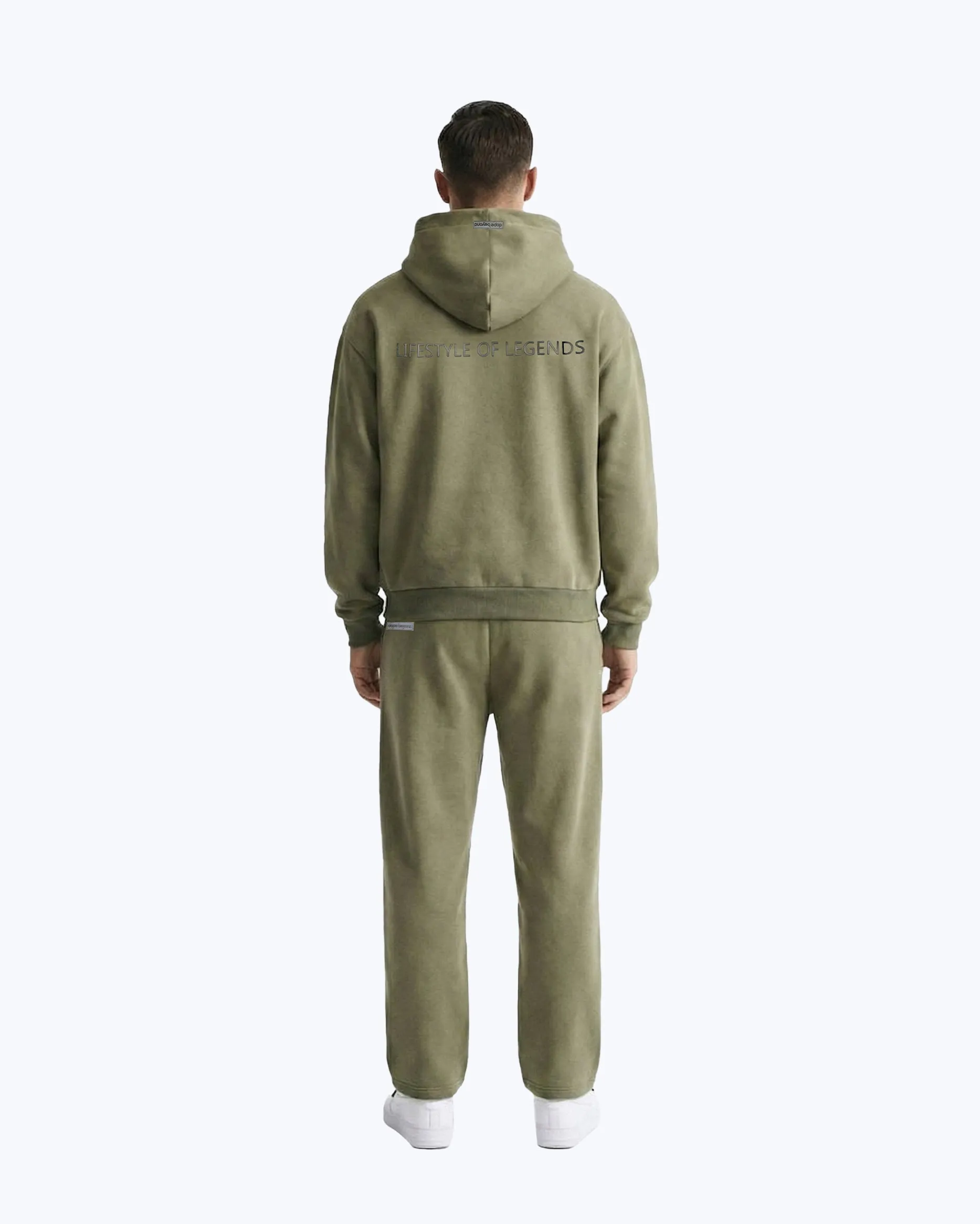Legends Oversized Co-ord Set – Olive Green sold by Dope Beyond product image thumbnail 3