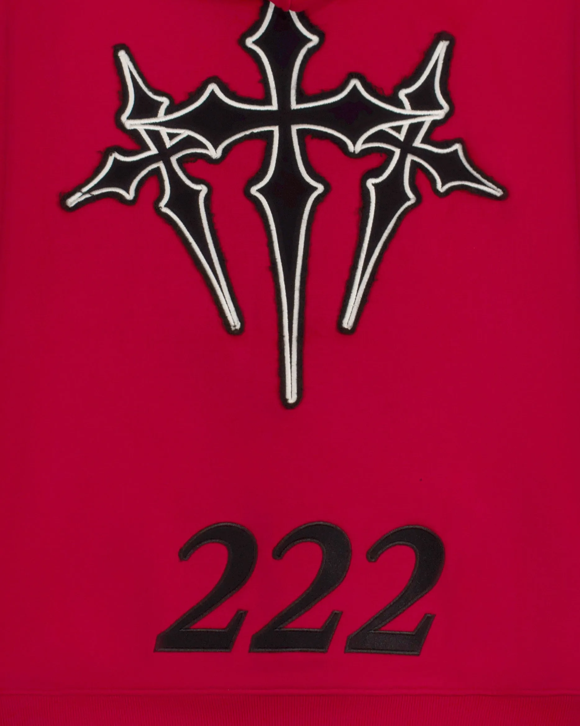 Signature 222 Heavyweight Hoodie – Red sold by Dope Beyond product image thumbnail 5
