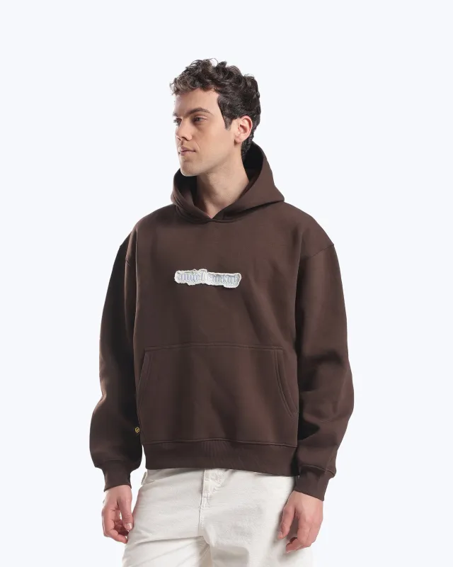 Signature 555 Angel Number Hoodie – Brown made by Dope Beyond