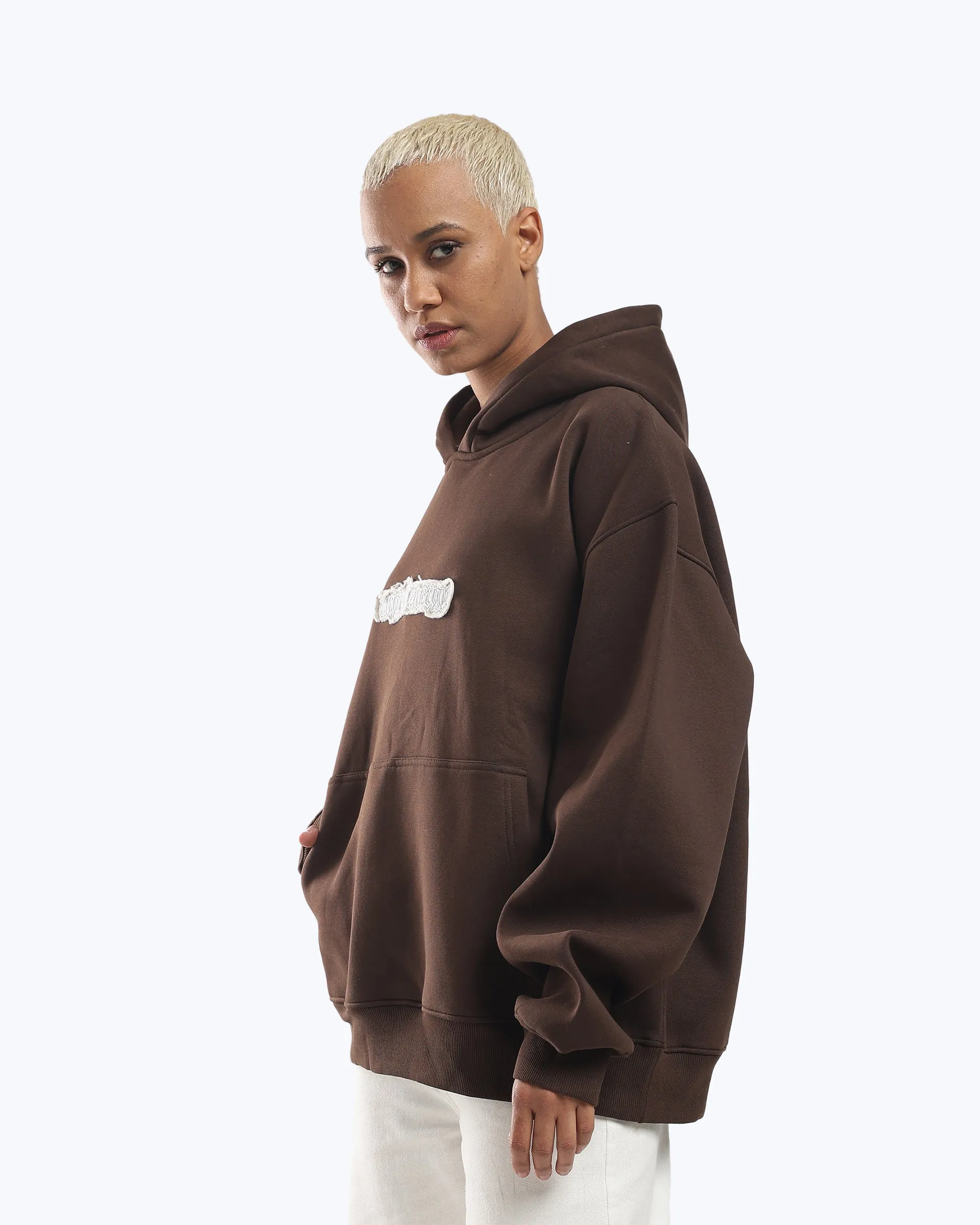Signature 555 Angel Number Hoodie – Brown sold by Dope Beyond product image thumbnail 2