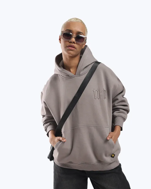 Signature 11:11 Heavyweight Hoodie – Grey made by Dope Beyond