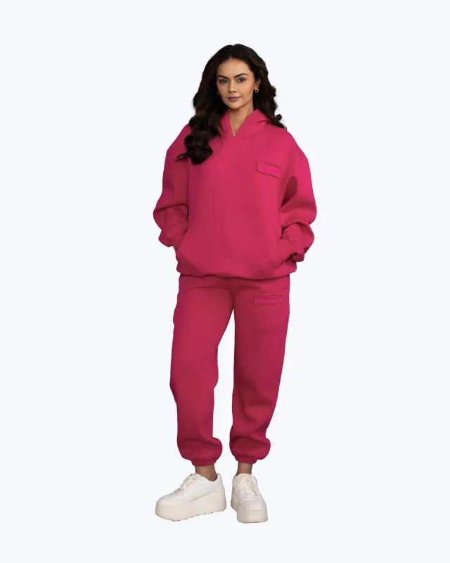 Signature Heavyweight Co-ord Set – Hot Pink made by Dope Beyond