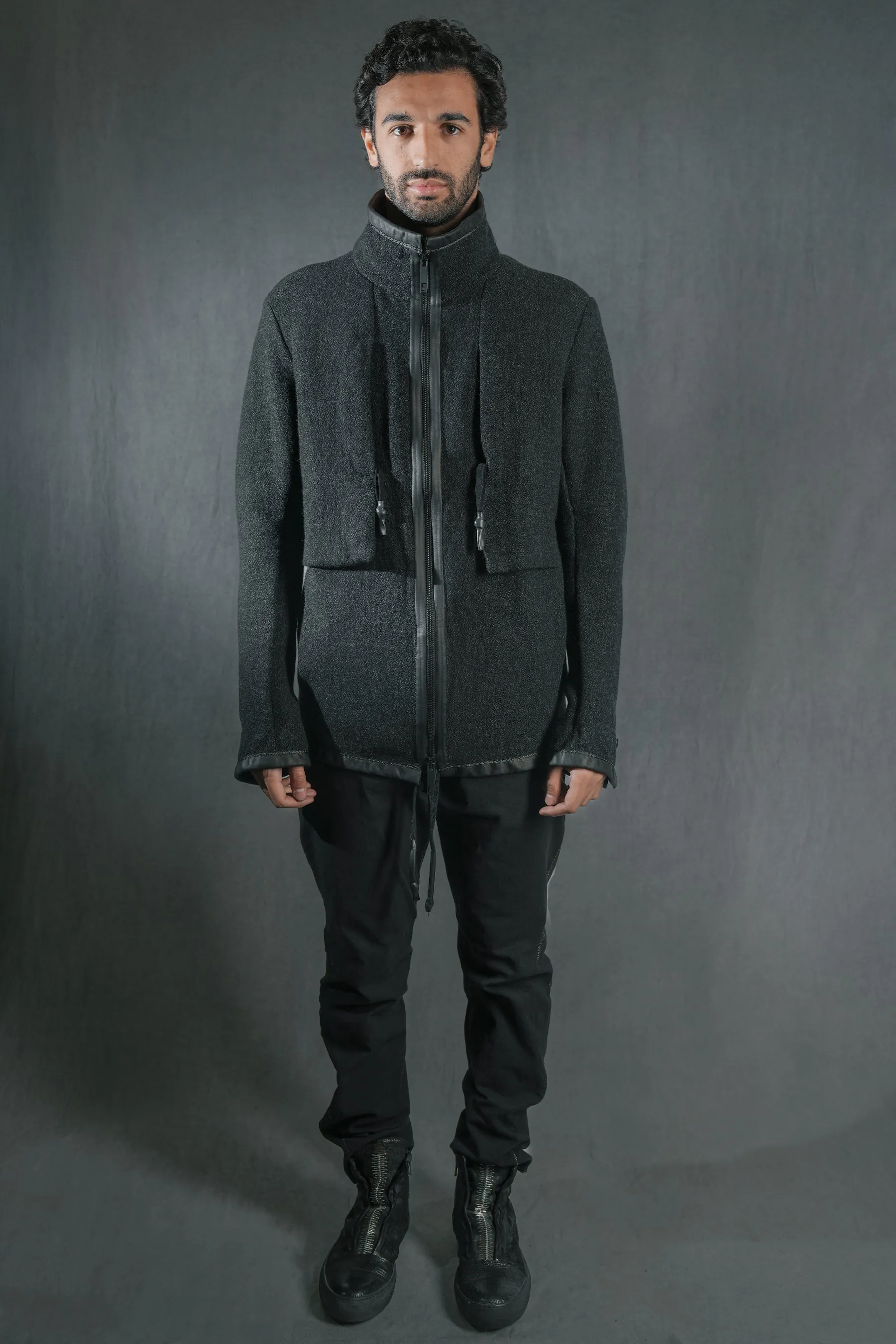 GUSSET ZIPPER LAINE NOIR sold by Isaac Sellam product image thumbnail 2