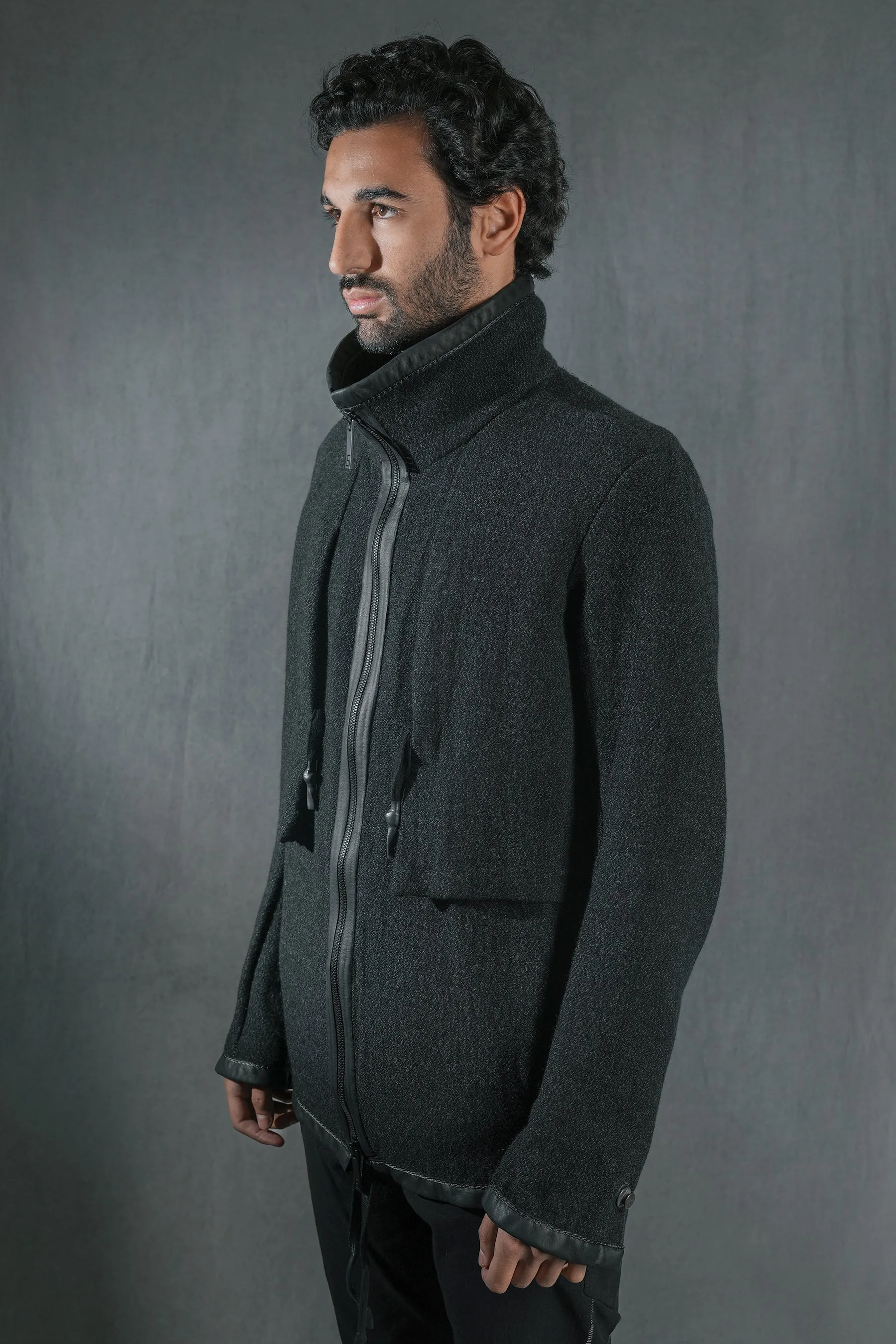 GUSSET ZIPPER LAINE NOIR sold by Isaac Sellam product image thumbnail 3