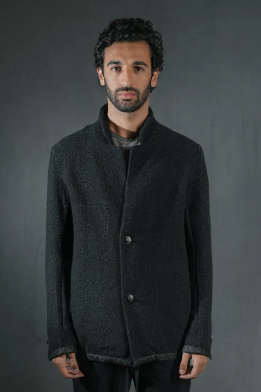 BLAZER LAINE NOIR made by Isaac Sellam