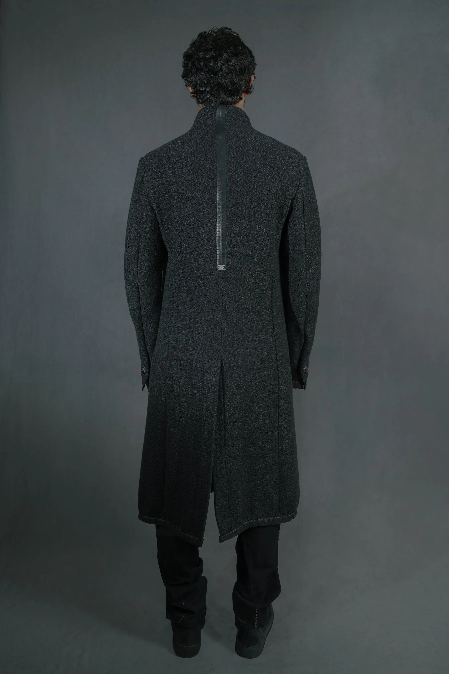 LONG BLAZER LAINE NOIR sold by Isaac Sellam product image thumbnail 3