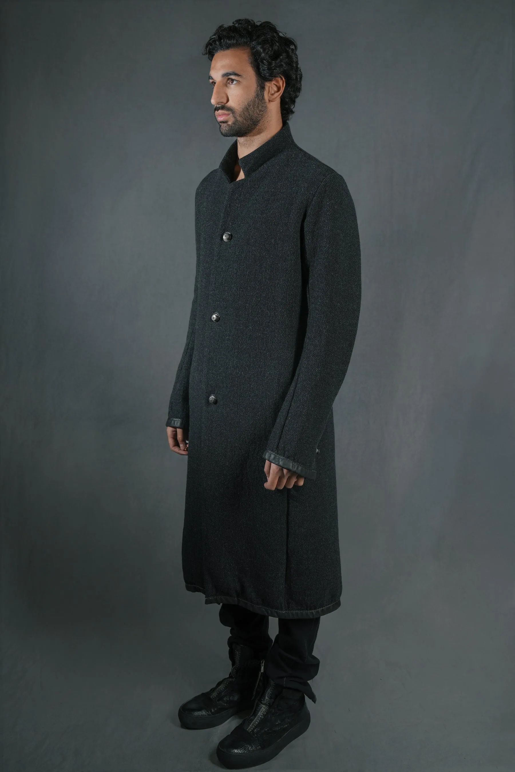 LONG BLAZER LAINE NOIR sold by Isaac Sellam product image thumbnail 2
