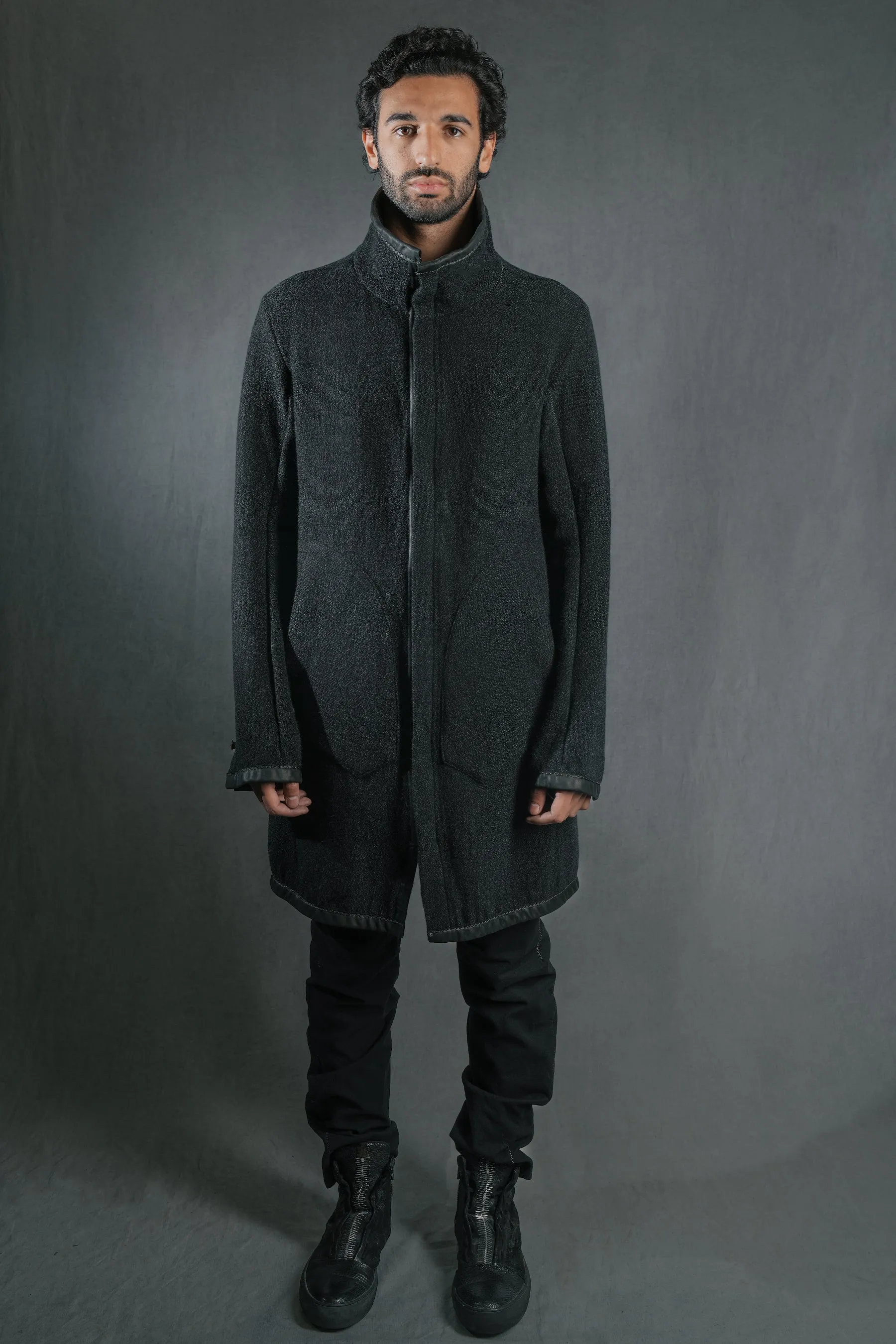 HIGH COAT LAINE NOIR sold by Isaac Sellam product image thumbnail 2