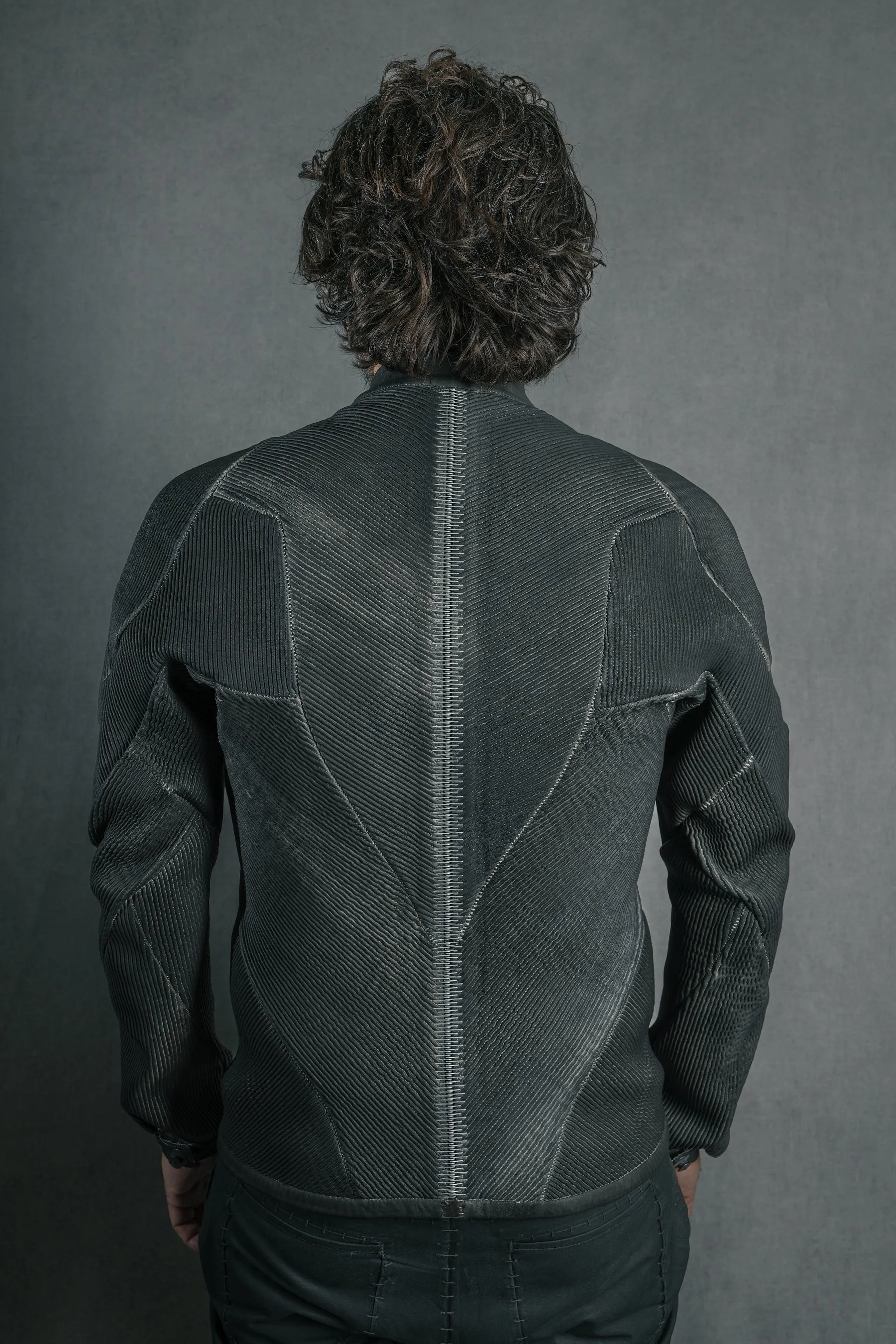 MUSCULAIRE SMOCKS PLOMB sold by Isaac Sellam product image thumbnail 4