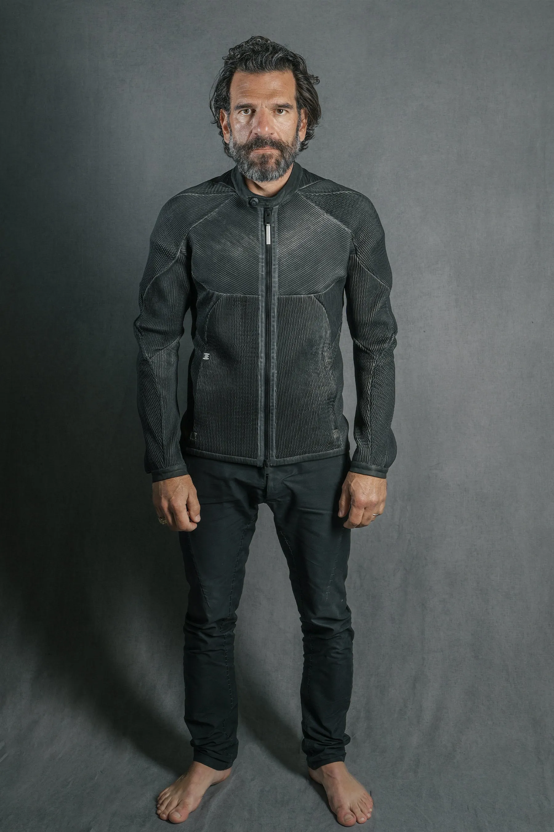 MUSCULAIRE SMOCKS PLOMB sold by Isaac Sellam product image thumbnail 2