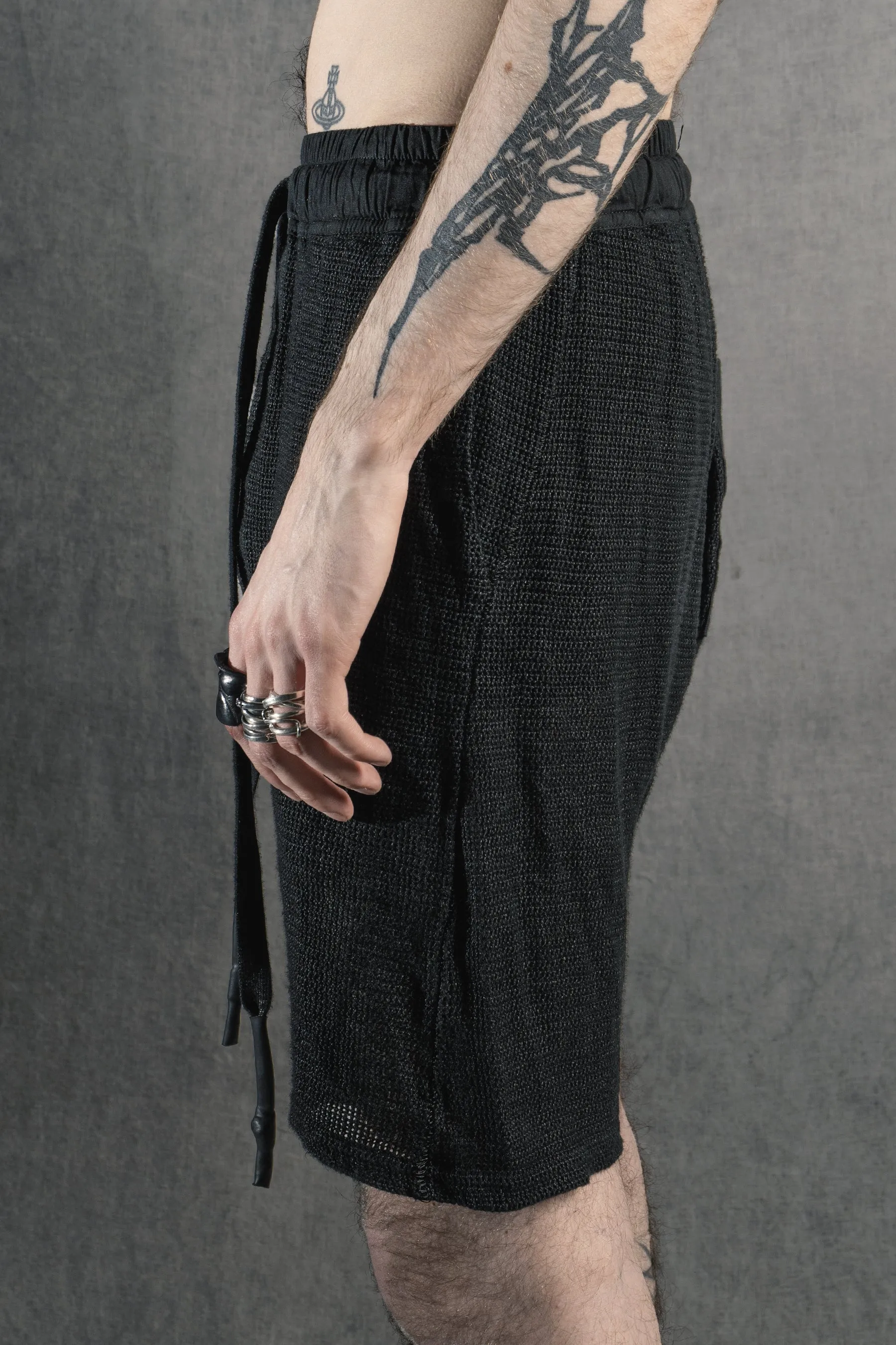 SHORT GRILLAGE NOIR sold by Isaac Sellam product image thumbnail 2