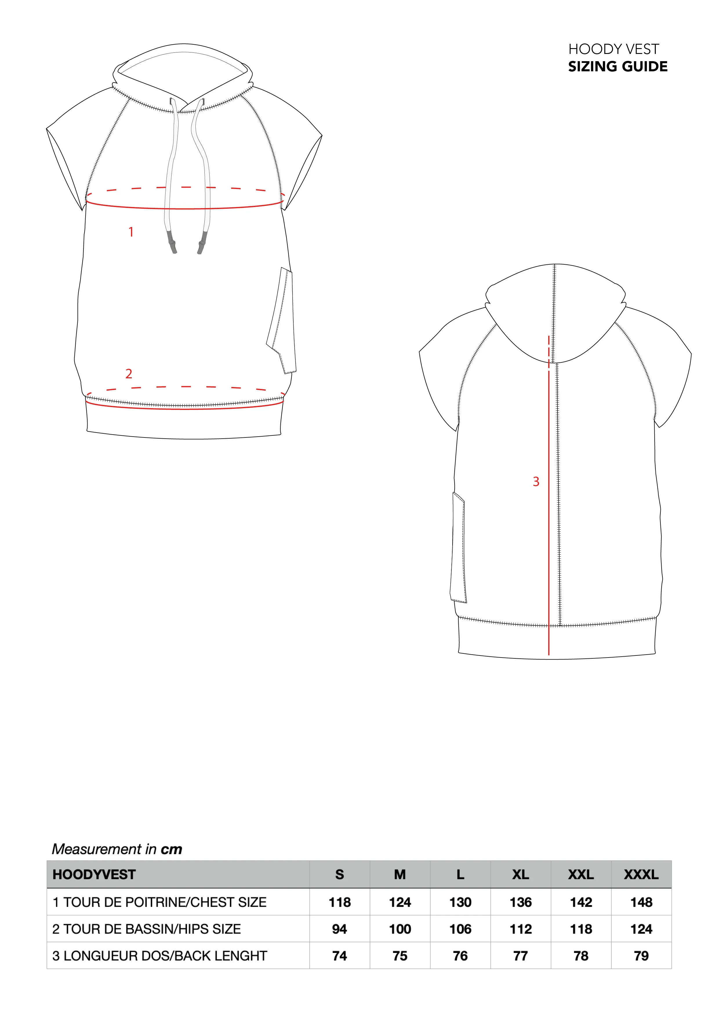 HOODYVEST SPONGE ALU sold by Isaac Sellam product image thumbnail 4