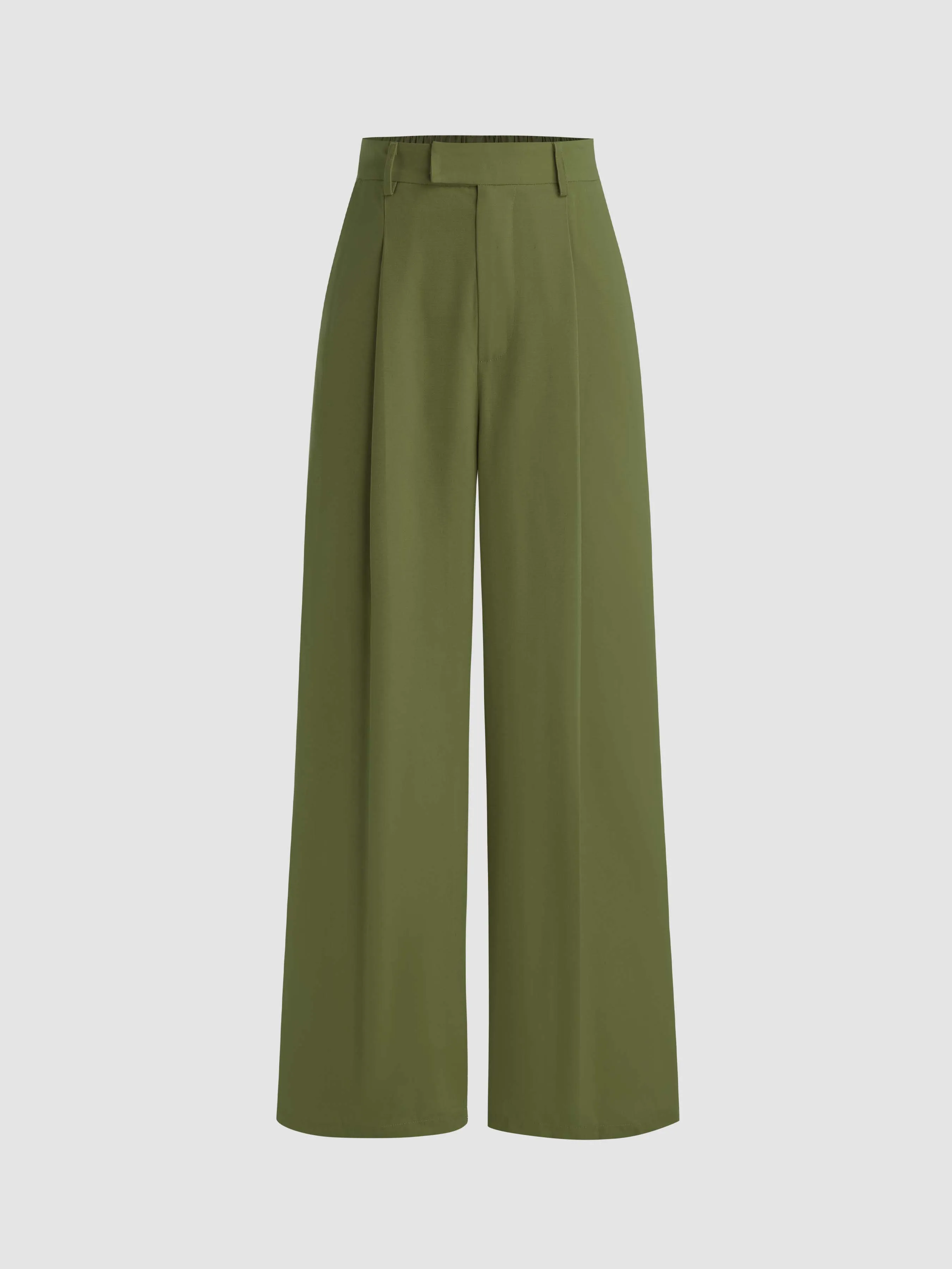 Woven Straight Leg Trousers sold by Cider