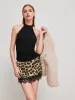 Halter Neckline Lace Ruched Backless Tank Top sold by Cider